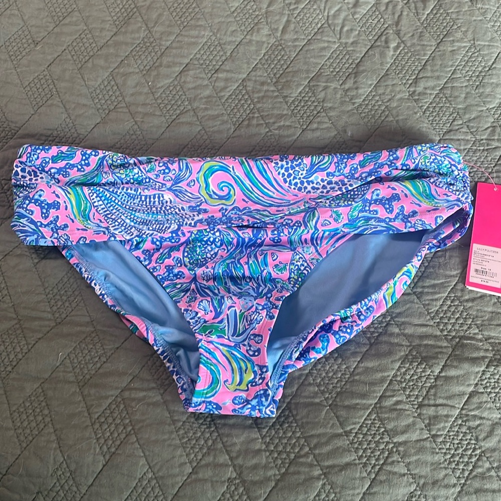 Lilly Pulitzer NWT Lagoon Sarong hipster bottom
